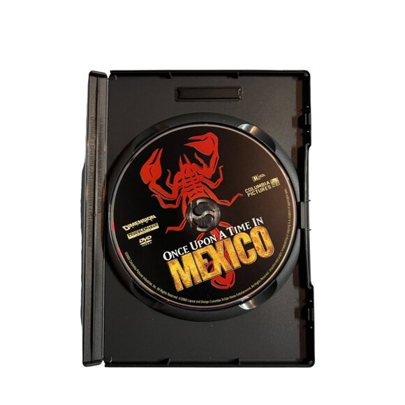 Once Upon A Time In Mexico 2003 DVD Antonio Banderas Johnny Depp Pre-Owned - Picture 4 of 8